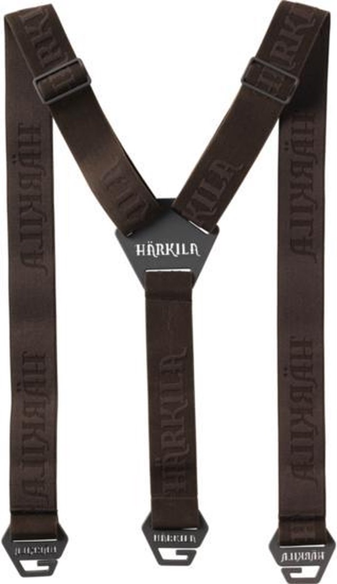 Härkila tech Bretels Willow Groen/Shadow Bruin