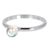 Crystal Glass Ball AB - iXXXi - Vulring 2 mm 18 / Silver