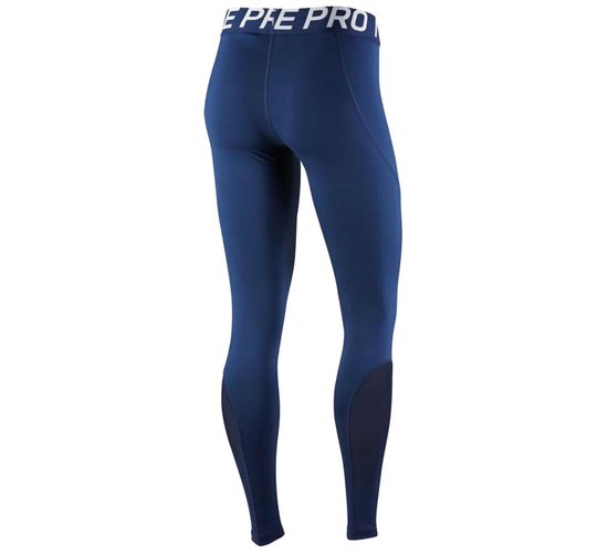 Nike Sportlegging Maat S Vrouwen navy wit bol