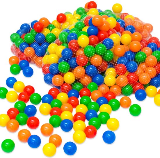 550 balles colorées pour piscine à balles 5,5cm balles bébé balles