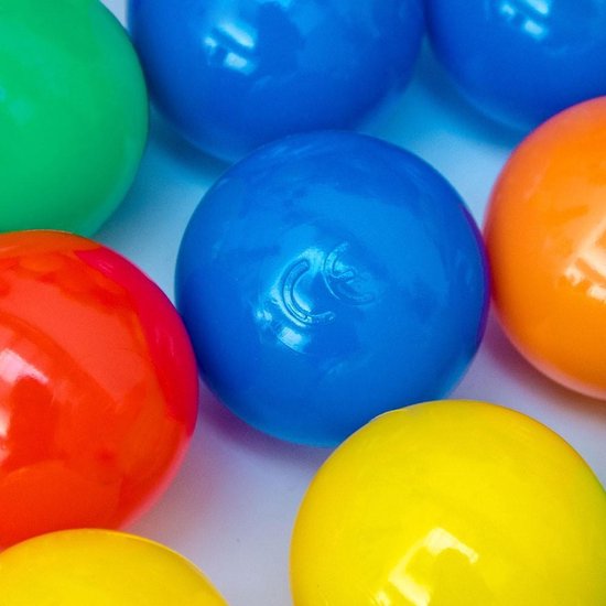 100 Baby ballenbak ballen - 6cm ballenbad speelballen voor kinderen vanaf 0 jaar - LittleTom