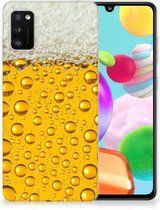 Telefoonhoesje Geschikt voor Samsung Galaxy A41 Silicone Back Cover Bier