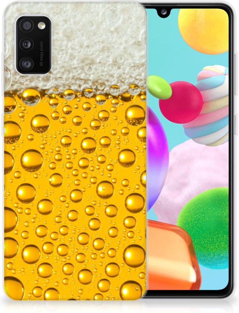 Samsung Galaxy A41 Siliconen Case Bier