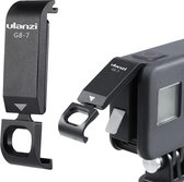Ulanzi G8-7 batterijdeur met oplaadaansluiting - voor GoPro 8 - Metaal - Zwart