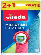 Vileda Microvezeldoek wipe Ultra Fresh set van 3 stuks