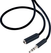 SpeaKa Professional SP-7870468 Jackplug Audio Verlengkabel [1x Jackplug male 3,5 mm - 1x Jackplug female 3,5 mm] 3.00 m