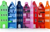 Halsgevel kast Amsterdam. Kast van een Huis. 198/55/55 cm. Tailormade kleur. Wenskleur.