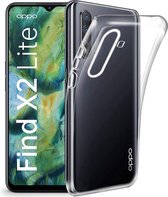 Oppo Find X2 Lite hoesje - Soft TPU case - transparant