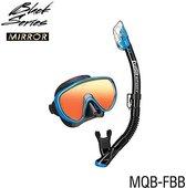 TUSAsport Snorkelmasker Duikbril Snorkelset Serene UC-1625MQB - Blauw