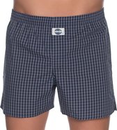 DEAL boxershort check grijs/donkergrijs