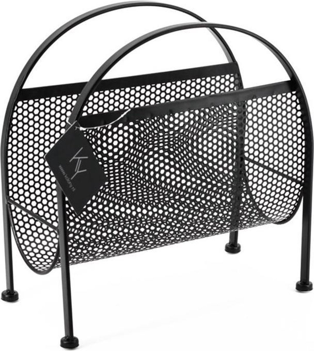 Metalen draad wandgemonteerde tijdschriftenhouder, wandhangende organizer houder voor bestanden, kranten, tijdschriftenrek voor kantoor thuis organisatie