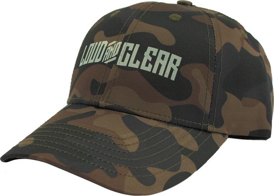LOUD AND CLEAR Cap Men Camouflage Army - Casquette de camionneur - Casquette de Baseball - Casquette d'été - Casquette Festival