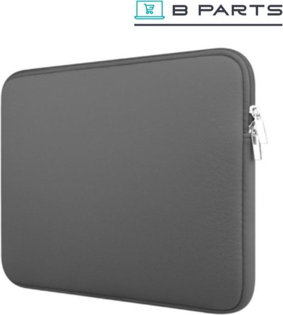 Arabisch lezing flauw BParts - 15,6 inch Laptop sleeve - Beschermhoes laptop - Laptophoes - Grijs  | bol.com