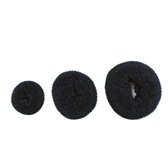 Donut / Knotrol - Zwart - 3 stuks - S, M & L