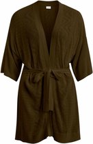 Vila cardigan | Olive | Vilesly knit detail cardigan | Extra large