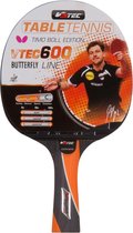 V3Tec Tafeltennisbats - rood/zwart/oranje