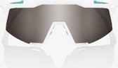 100% SPEEDCRAFT® SE BORA - hansgrohe Team White HiPER® Silver Mirror Lens + Clear Lens Included - WHITE -