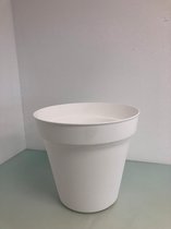 Bloempot 30 cm wit