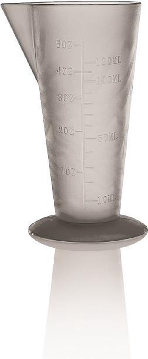 Maatbeker 120ml - TRANSPARANT