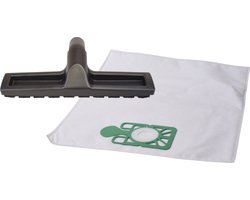 Geschikt voor NUMATIC. 10 stuks. Stofzuigerzakken en Zuigmond/Borstel voor Henry, Hetty, Harry, Nupro, James, Butler, Nuvac, Synthetisch. COVAKO Merk