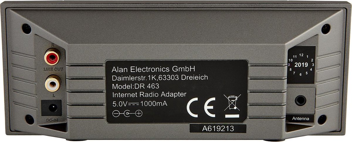 Albrecht DR 463 - Radio - Internetradio - DAB+ - FM Tuner