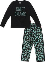 Claesen's pyjama meisje Green Panther 116-122