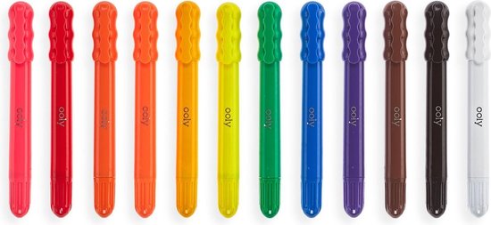 Ooly - Crayons pour vitres 'Rainy Dayz'