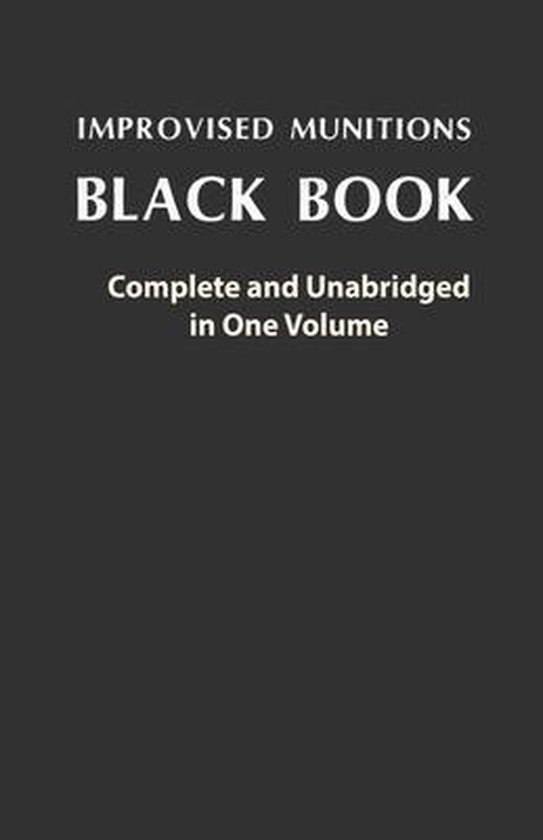 Improvised Munitions Black Book - cover