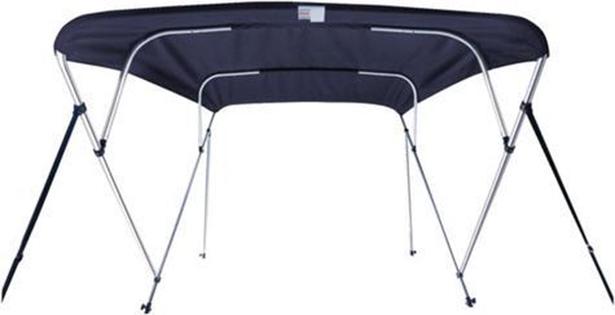 TALAMEX 4 BOOG H137 BREEDTE  200-213 CM BIMINITOP NAVY DELUXE