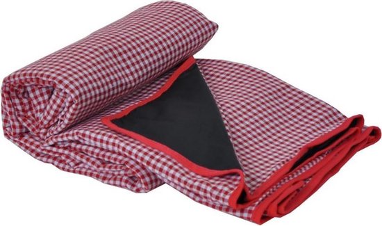 Picknickkleed Rode Ruitjes en Onderkant | bol.com