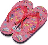 Kids Licensing Teenslippers Cupcakes Eva Roze/rood Mt 30-31