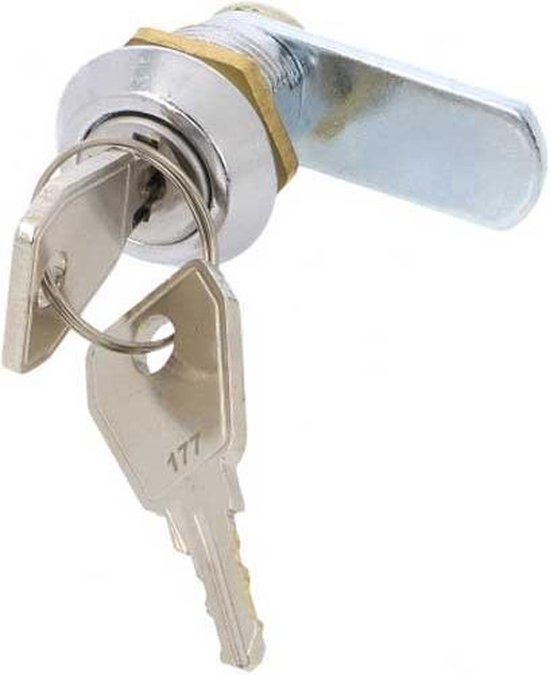Geef rechten Vul in Aanleg Locker slot - Kantelslot - 15mm - Z-0233 | bol.com