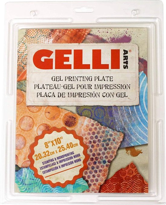 Gelli Arts - Gel Printing Plate 20.3x25.4cm GEL8X10