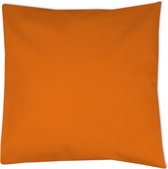 Kussenhoesje oranje, 40 x 40 cm.