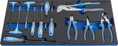UNIOR - SET FIETSGEREEDSCHAP IN SOS TOOL TRAY - 572 X 270 X 30 MM / 13 PCS - 2 KG