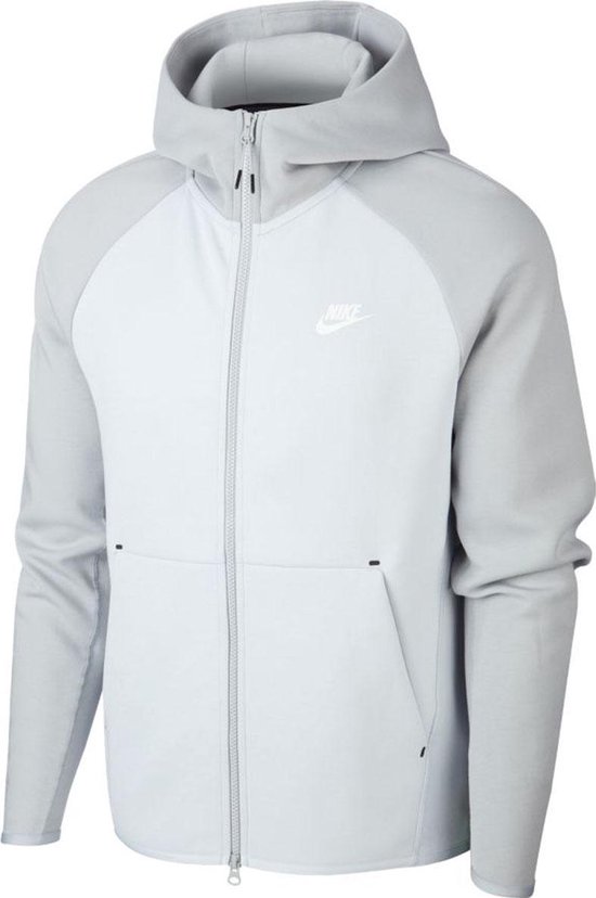 deur Post hooi Nike Sportswear Tech Fleece Men's Full-Zip Hoodie - Maat: L, Kleur: PURE  PLATINUM/LT... | bol.com