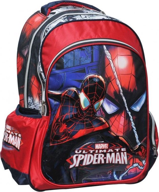 Spiderman rugzak 46 cm met 3 vakken / reflecterend - waterafstotend - High  quality | bol.com