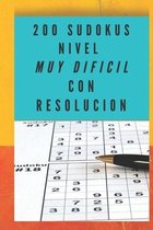 200 Sudokus Nivel Muy Dificil Con Resolucion