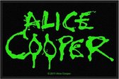 Alice Cooper Patch Logo Zwart