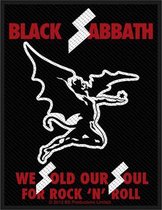 Black Sabbath - Sold Our Souls Patch - Zwart