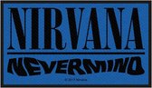 Nirvana Patch Nevermind Blauw