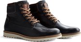 NoGRZ H.Austin - Gevoerde halfhoge herenschoenen - Leer Blauw - Maat 44
