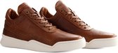 NoGRZ R.Steiner - Leren heren sneakers - Cognac - Maat 43