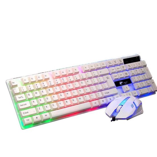Gaming Toetsenbord - - Rainbow LED Verlichting - RGB - 104 Keys +...