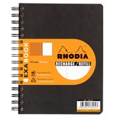 Recharge Rhodia ExaBook - A5 + lignes noires