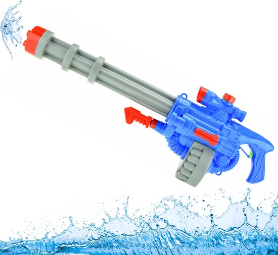 Viool beklimmen hart Toi Toys Waterpistool Machinegeweer- Super Soaker Geweer Water Gun- Water  Speelgoed... | bol.com