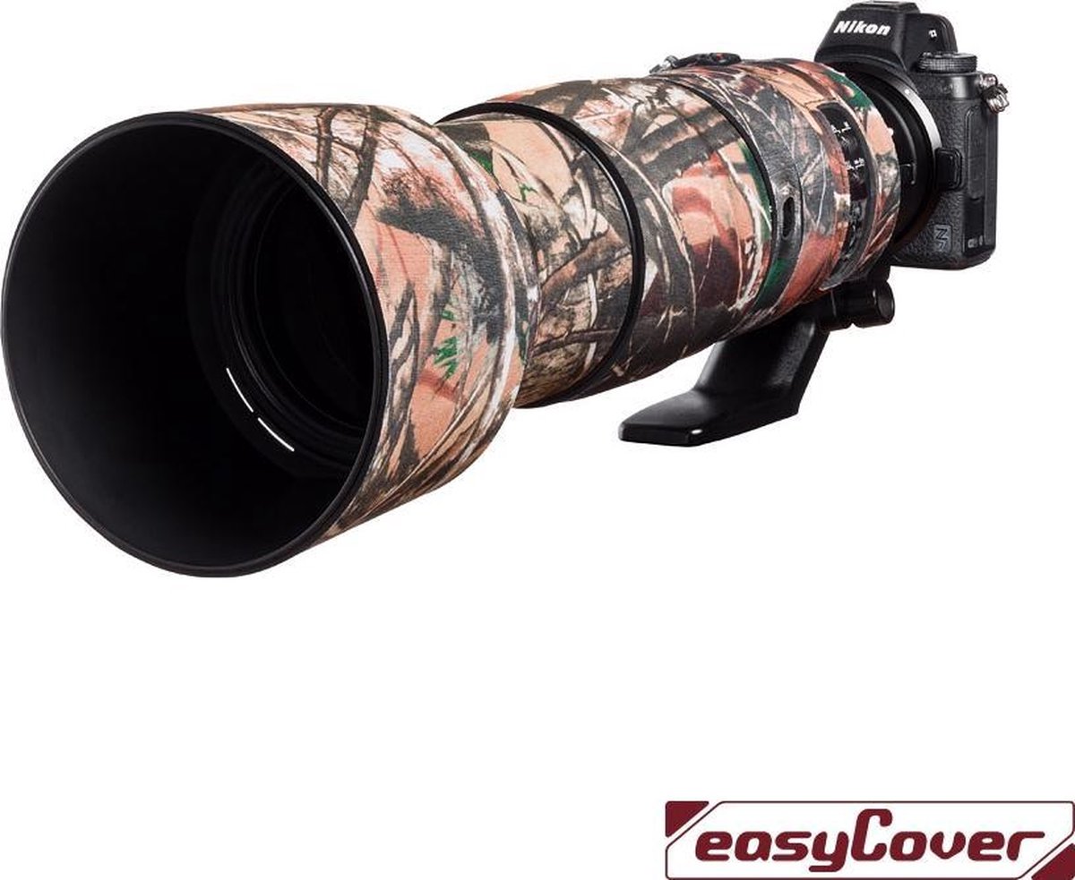 easyCover Lens Oak voor Nikon AF-S 200-500 mm f/5.6E ED VR Bos Camouflage