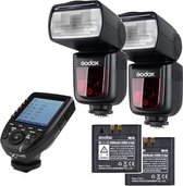 Godox Reportageflitser V860II X PRO Duo kit voor Nikon