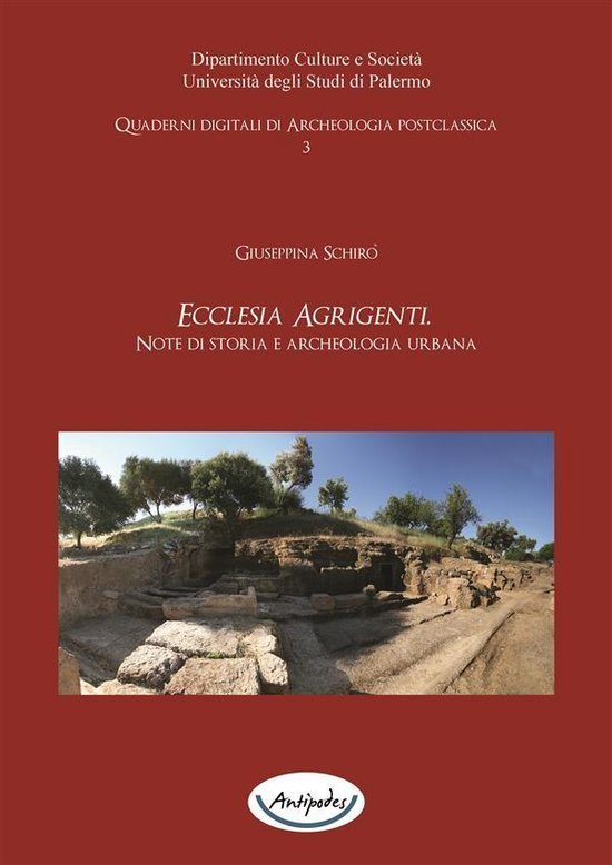 Ecclesia Agrigenti. Note di storia e archeologia urbana - cover