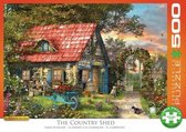 XL legpuzzel Country Shed met 500 extra grote puzzelstukjes